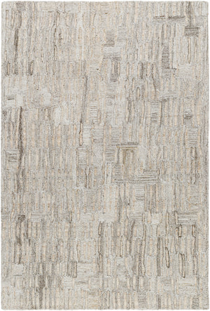 Calgary CGR-2300 9' x 12' Handmade Rug CGR2300-912  Medium Gray, Taupe, Light Brown, Brown Surya
