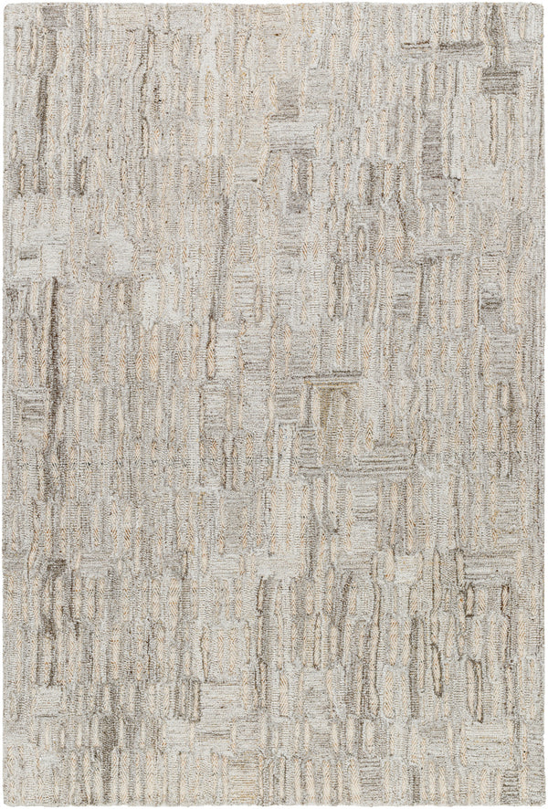 Calgary CGR-2300 9' x 12' Handmade Rug CGR2300-912  Medium Gray, Taupe, Light Brown, Brown Surya