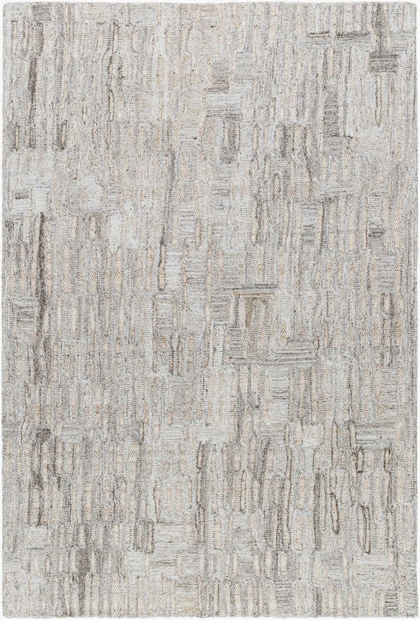 Surya Calgary Eco-friendly Hand Tufted 2' X 3' Rug - Luxurious Comfort, Modern Style & Durability Medium Gray Recycled Pet Yarn Cgr2300-23