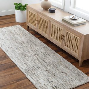 Surya Calgary Eco-friendly Hand Tufted 2' X 3' Rug - Luxurious Comfort, Modern Style & Durability Medium Gray Recycled Pet Yarn Cgr2300-268