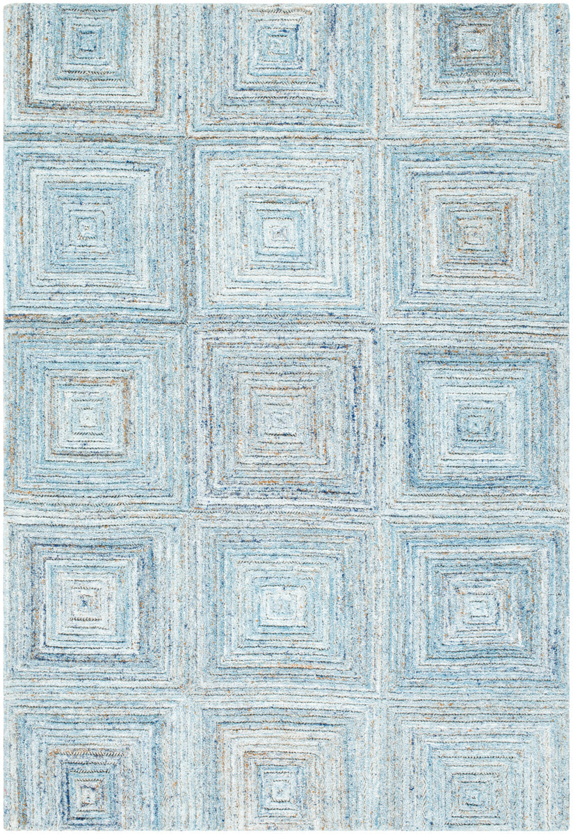 Calgary CGR-2301 9' x 12' Handmade Rug CGR2301-912  Ice Blue, Pale Blue, Light Blue, Sky Blue, Dark Blue Surya