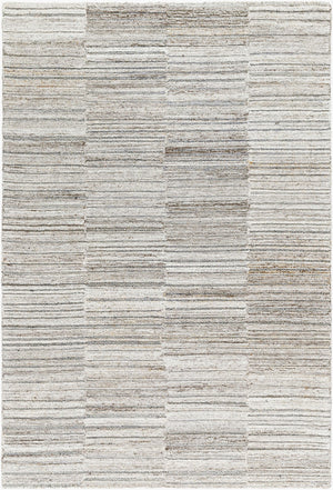 Surya Calgary Eco-friendly Hand Tufted 2' X 3' Rug - Luxurious Comfort, Modern Style & Durability Light Gray Recycled Pet Yarn Cgr2303-23