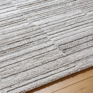 Calgary CGR-2303 9' x 12' Handmade Rug CGR2303-912  Light Gray, Gray, Charcoal, Beige, Brown Surya
