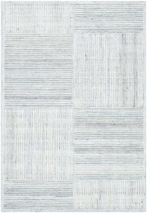 Calgary CGR-2304 9' x 12' Handmade Rug CGR2304-912  Light Slate, Cream Surya