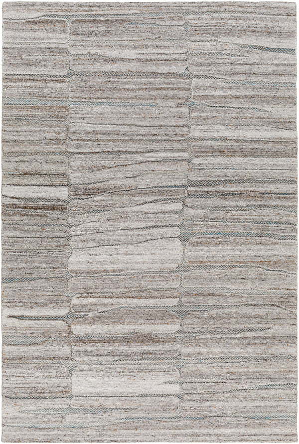 Calgary CGR-2307 9' x 12' Handmade Rug CGR2307-912  Medium Gray, Taupe, Light Brown, Brown Surya