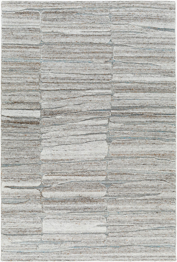 Surya Calgary Eco-friendly Hand Tufted 2' X 3' Rug - Luxurious Comfort, Modern Style & Durability Medium Gray Recycled Pet Yarn Cgr2307-23