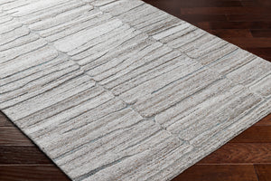 Calgary CGR-2307 9' x 12' Handmade Rug CGR2307-912  Medium Gray, Taupe, Light Brown, Brown Surya