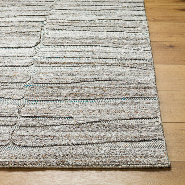 Calgary CGR-2307 9' x 12' Handmade Rug CGR2307-912  Medium Gray, Taupe, Light Brown, Brown Surya