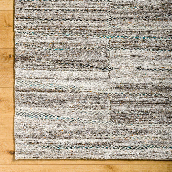 Calgary CGR-2307 9' x 12' Handmade Rug CGR2307-912  Medium Gray, Taupe, Light Brown, Brown Surya