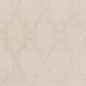 Surya Chandler Handmade 3'3" X 5'3" Wool Rug - Eye-catching Global Style With Unique High/Low Design Off,White Wool Cha4000-3353