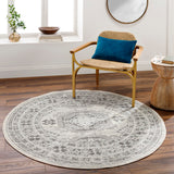 Chester CHE-2309 7'10" x 7'10" Machine Woven Rug CHE2309-710RD Livabliss Surya