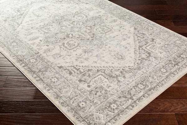 Livabliss Chester Traditional Pattern Runner Rug Turkey Woven Polypropylene Hallway Entryway Seafoam, Charco 8'10" x 12' CHE2312-912