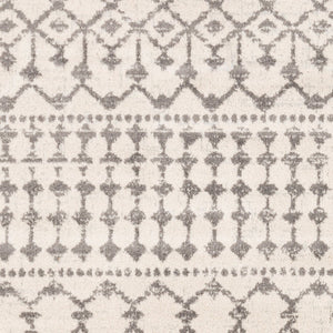 Livabliss Chester Global Pattern Polypropylene Runner Rug Woven in Turkey for Hallways Charcoal, Light 2'7" x 7'3" CHE2319-2773