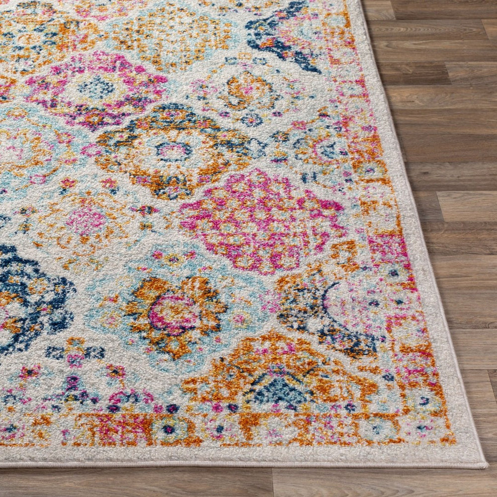 Livabliss Chester Traditional Polypropylene Square Area Rug for Living Room or Dining Space CHE2322-53RD