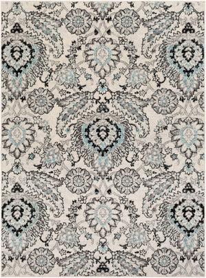 Livabliss Chester Traditional Polypropylene Area Rug Stain Resistant Medium Pile for Living Rooms CHE2323-5373