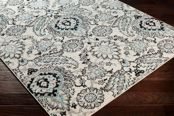Livabliss Chester Traditional Polypropylene Area Rug Stain Resistant Medium Pile for Living Rooms CHE2323-5373