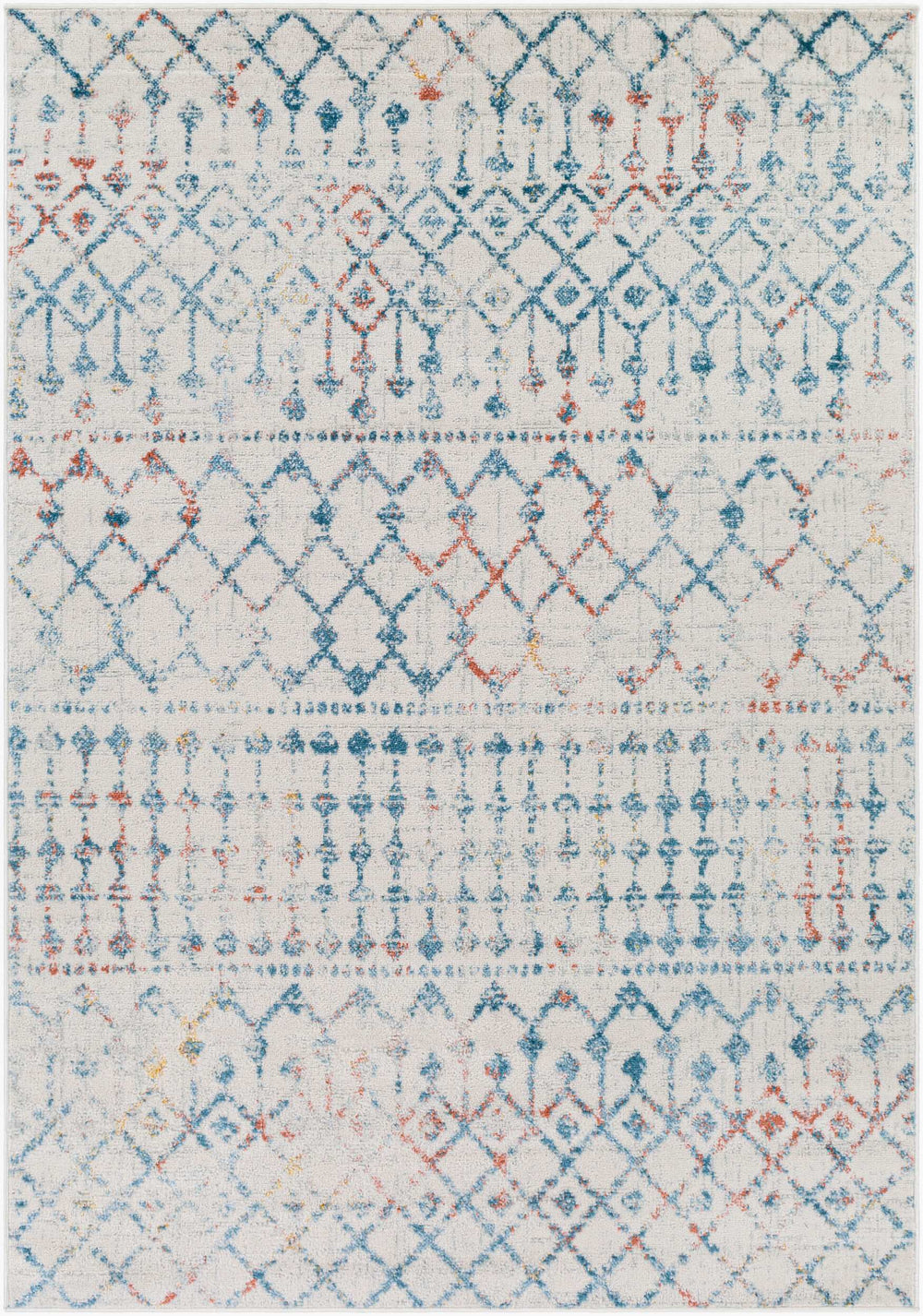 Surya Chester Exquisite 5'3" X 7'3" Machine-woven Rug | Durable, Stylish, And Perfect For High Traffic Areas Blue Polypropylene Che2373-5373