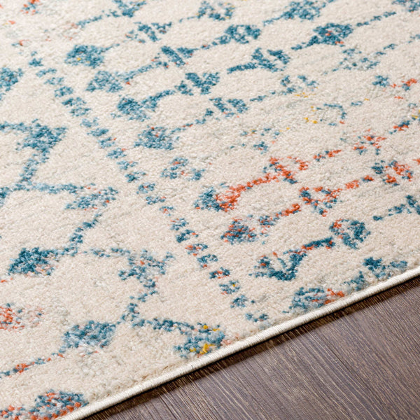 Surya Chester Exquisite 5'3" X 7'3" Machine-woven Rug | Durable, Stylish, And Perfect For High Traffic Areas Blue Polypropylene Che2373-5373