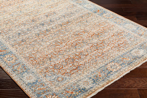 Chicago CHG-2304 8'10" x 12'8" Machine Woven Rug CHG2304-810127  Light Beige, Rust, Black, Slate, Blue Surya
