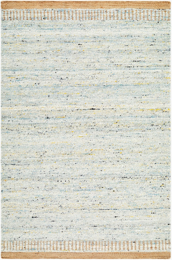 Livabliss Cherish Hand Woven Jute Wool Blend Area Rug Natural Texture for Large Living Spaces Mustard 9' x 12' CHH2301-912
