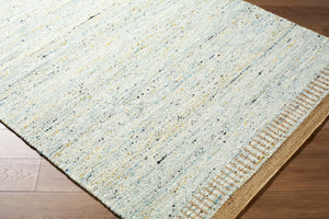 Livabliss Cherish Hand Woven Jute Wool Blend Area Rug Natural Texture for Large Living Spaces Mustard 9' x 12' CHH2301-912