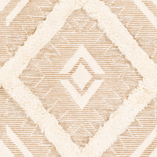 Surya Cherokee Handmade 2'6" X 8' High Pile Wool Rug - Global Inspired Elegance For Eclectic Home Décor Light Brown Wool Chk2304-268