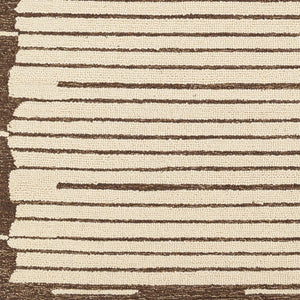 Livabliss Cherokee Hand Tufted Wool Accent Rug with Fringe Global Pattern for Entryway Layering CHK2311-23