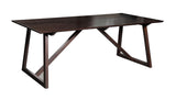 VIG Furniture Modrest Chrissy - Modern Solid Walnut Beechwood Dining Table VGTSBLOOM-WAL-DT