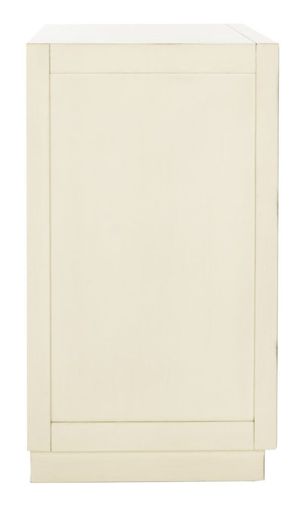 Safavieh Catalina 3 Drawer Chest Antique Beige/Mirror CHS6400B