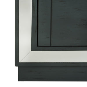 Safavieh Sloane 3 Drawer Chest Steel Teal/Mirror CHS6401C