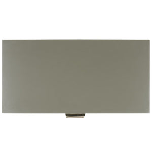 Safavieh Nigel 2 Door 1 Drawer Chest XII23 Dark Grey / Brass Wood CHS6600B