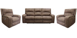 Parker House Polaris - Kahlua Power Reclining Sofa And Two Recliners Brown 100% Polyester (W) Mpol-311ph-ka