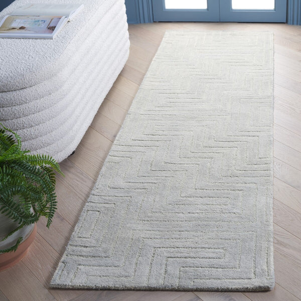 Safavieh Chatham 201 Hand Tufted Contemporary Rug Blue 8' x 10'