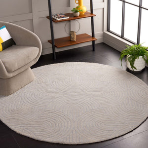 Safavieh Chatham 202 Hand Tufted 80% Wool 20% Cotton Contemporary Rug Grey CHT202F-6SQ