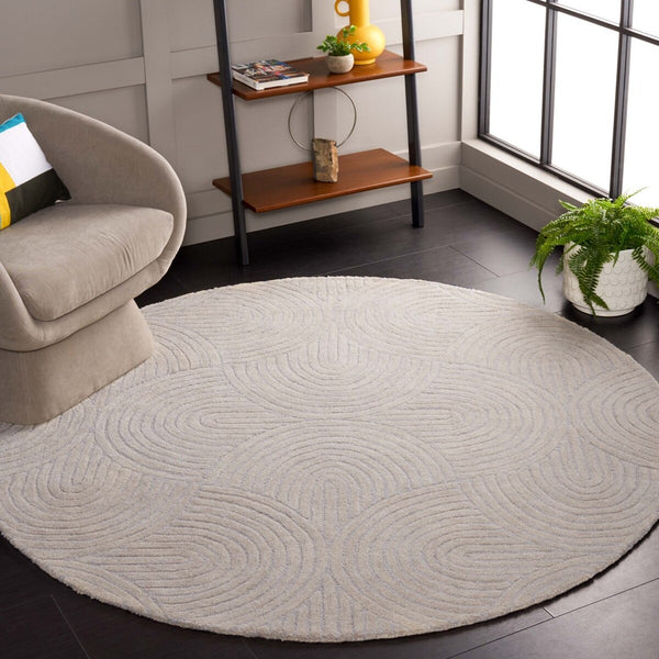 Safavieh Chatham 202 Hand Tufted Contemporary Rug Grey 8' x 10'