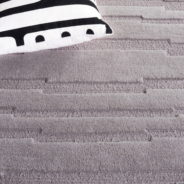 Safavieh Chatham 301 Hand Tufted Solid/Tonal Rug Grey 8' x 10'