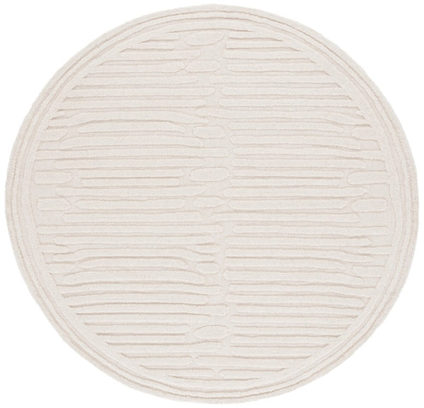 Safavieh Chatham 302 Hand Tufted Solid/Tonal Rug Ivory 8' x 10'