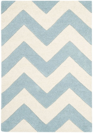 Safavieh Cht715 Hand Tufted  Rug Blue / Ivory CHT715B-3