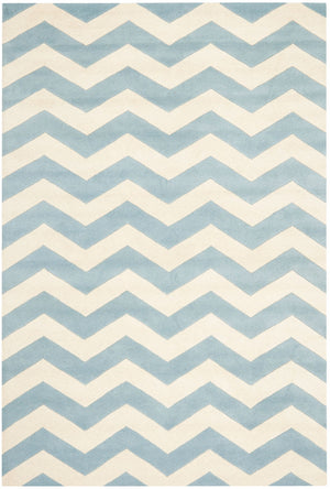 Safavieh Cht715 Hand Tufted  Rug Blue / Ivory CHT715B-3