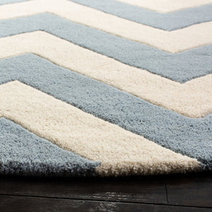 Safavieh Cht715 Hand Tufted  Rug Blue / Ivory CHT715B-3