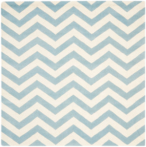 Safavieh Cht715 Hand Tufted  Rug Blue / Ivory CHT715B-3