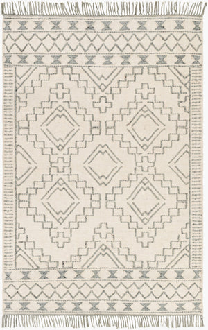 Surya Cheyenne 2' X 3' Handmade Wool & Polyester Rug - Global Elegance For Eclectic Home Décor Charm Cream Wool,Polyester Chy2303-46