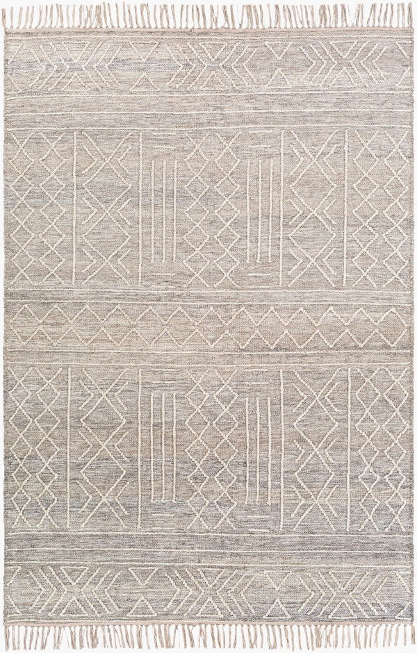 Surya Cheyenne 2' X 3' Handmade Wool & Polyester Rug - Global Elegance For Eclectic Home Décor Charm Dark Brown Wool,Polyester Chy2305-46