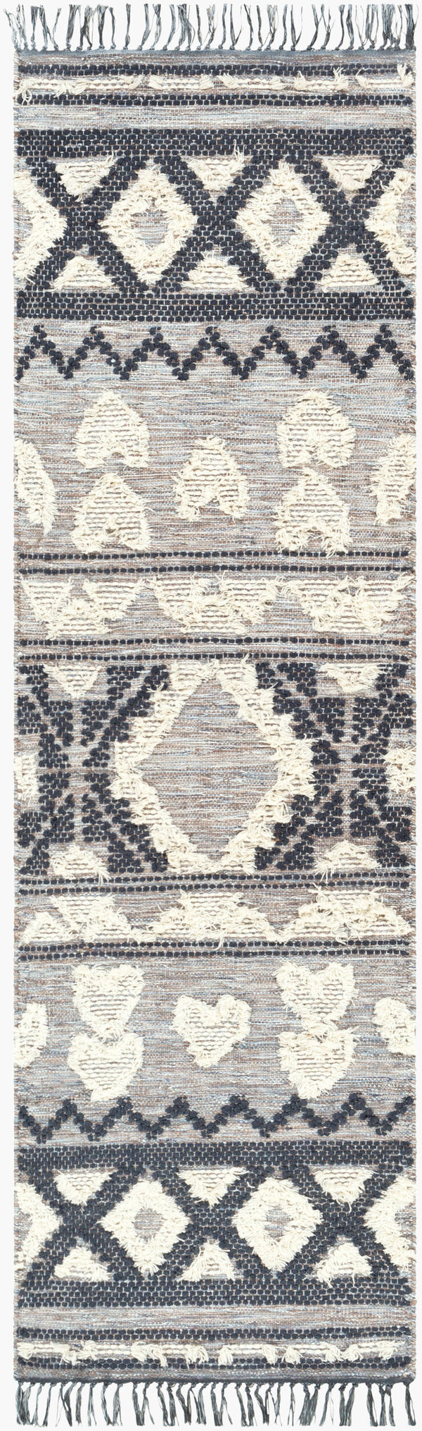 Surya Cheyenne 2' X 3' Handmade Wool & Polyester Rug - Global Elegance For Eclectic Home Décor Charm Ink Blue Wool,Polyester Chy2307-268
