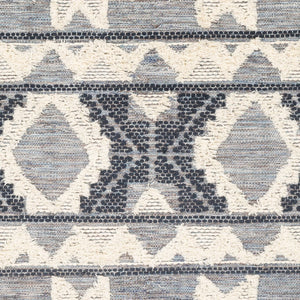 Surya Cheyenne 2' X 3' Handmade Wool & Polyester Rug - Global Elegance For Eclectic Home Décor Charm Ink Blue Wool,Polyester Chy2307-576