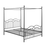 Christopher Knight Home® - Noble House - Earhart Traditional Iron Canopy Queen Bed Frame