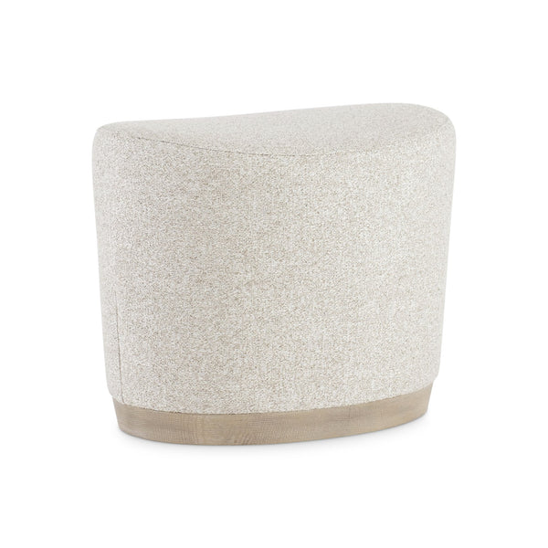 Bernhardt Bernhardt Loggia Bench — Upholstered Sloping Seat, Wire‑Brushed Oak Base, Performance Fabric, Durable Style 345505