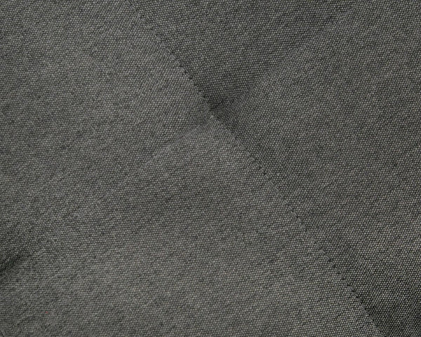 VIG Furniture Cici Grey Woven Upholstered Bench With Brushed Antique Brass Tapered Legs — Stylish Entryway Seat VGGAGA-8635BE-GRY-B