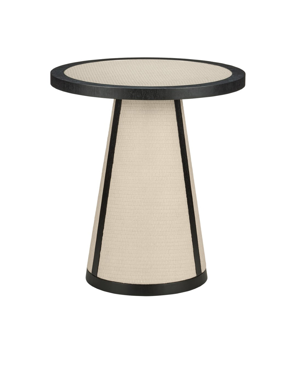 Deanna Raffia Accent Table