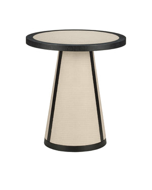 Deanna Raffia Accent Table